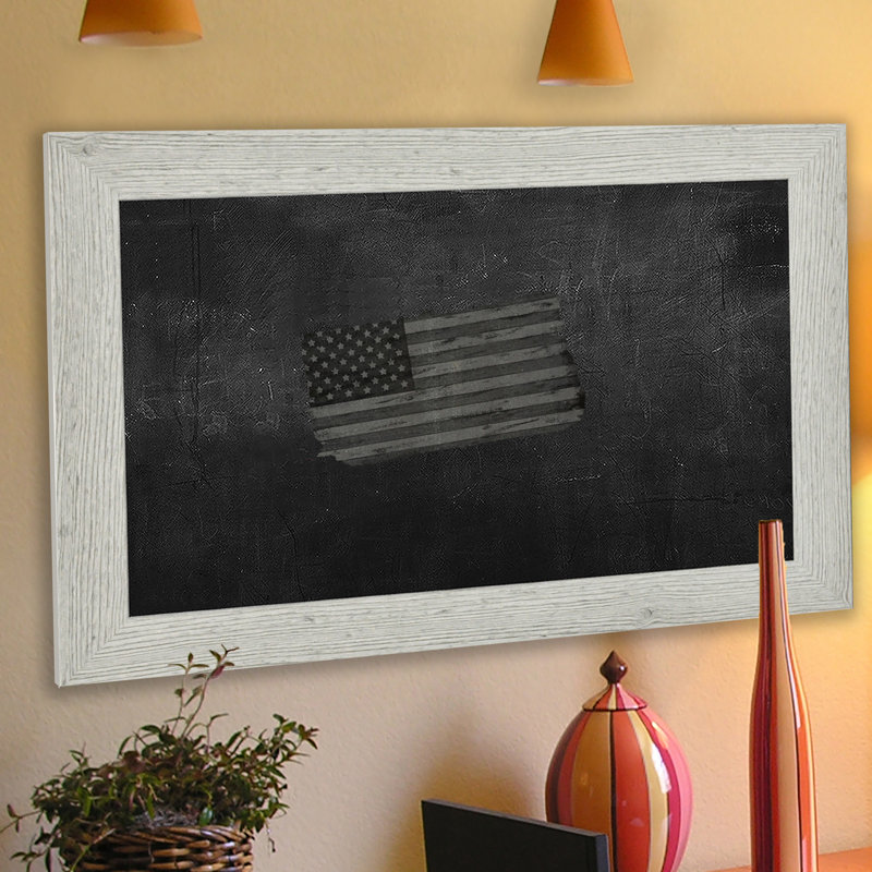 Tableau noir antique délavé, 18 po x 102 po