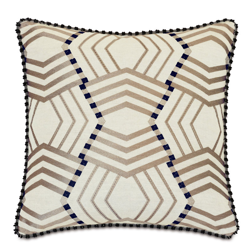 Kimahri Linen Square Pillow Cover & Insert