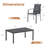 Leyre 6 - Person Patio Dining Set with Rectangular Table-336424661