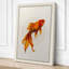 Goldfish in Ripples Japandi - Wrapped Canvas-1785136545-1785136546
