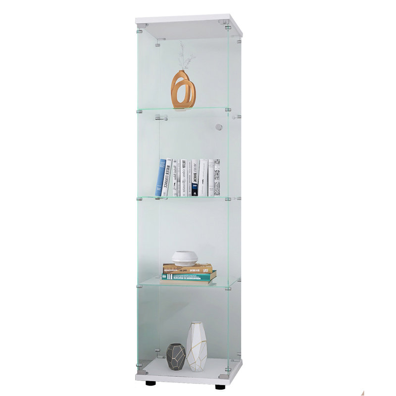 Vitrine H 64,5 po x l 17 po, Blanc