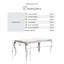 Weissport Glass Top Dining Table
