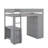 Twin Size Loft Bed With Wardrobes And Desk-1603580783-1603580782