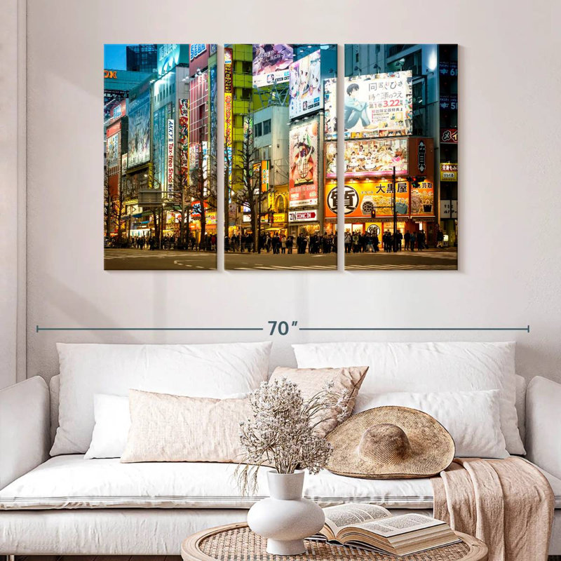 Sirci Shibuya Crossing, H 32 po x l 50 po