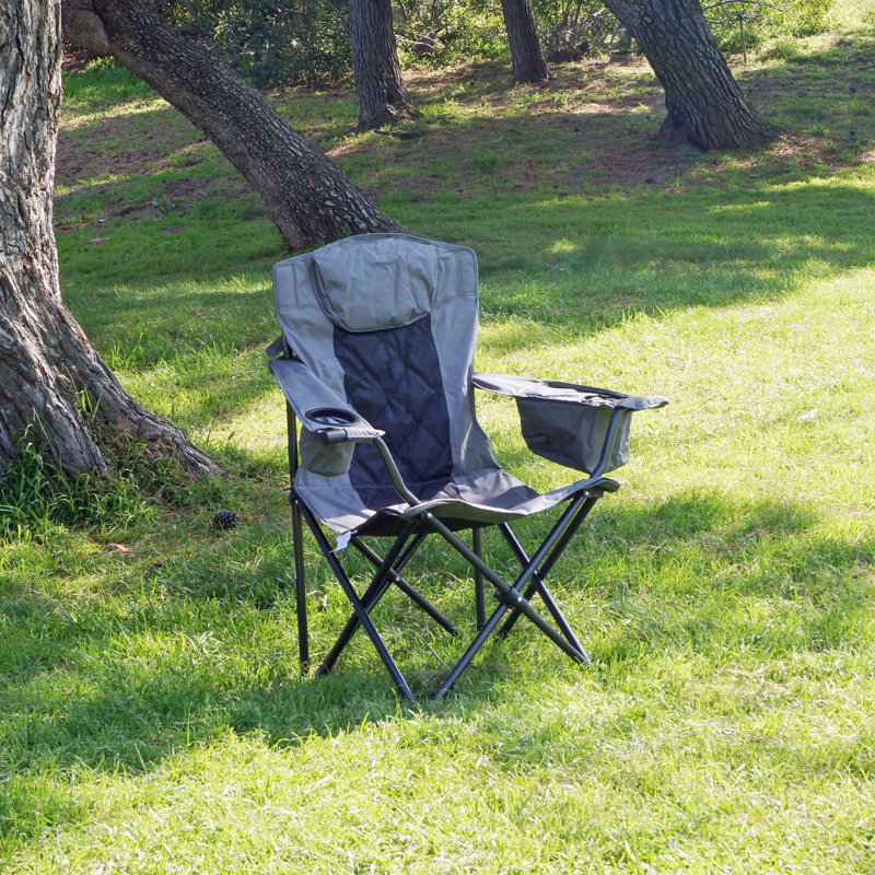 Folding Camping Chair, Gray