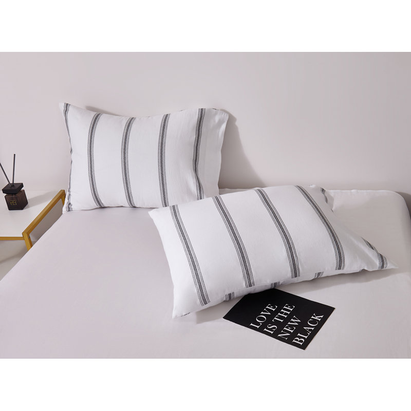 Ensemble de draps pour chambre d'amis 100% coton Gustafsson, Ensemble de draps pour lit double + drap-housse + 