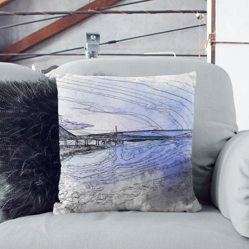 Square Cushion, 55cm H x 55cm W x 20cm D