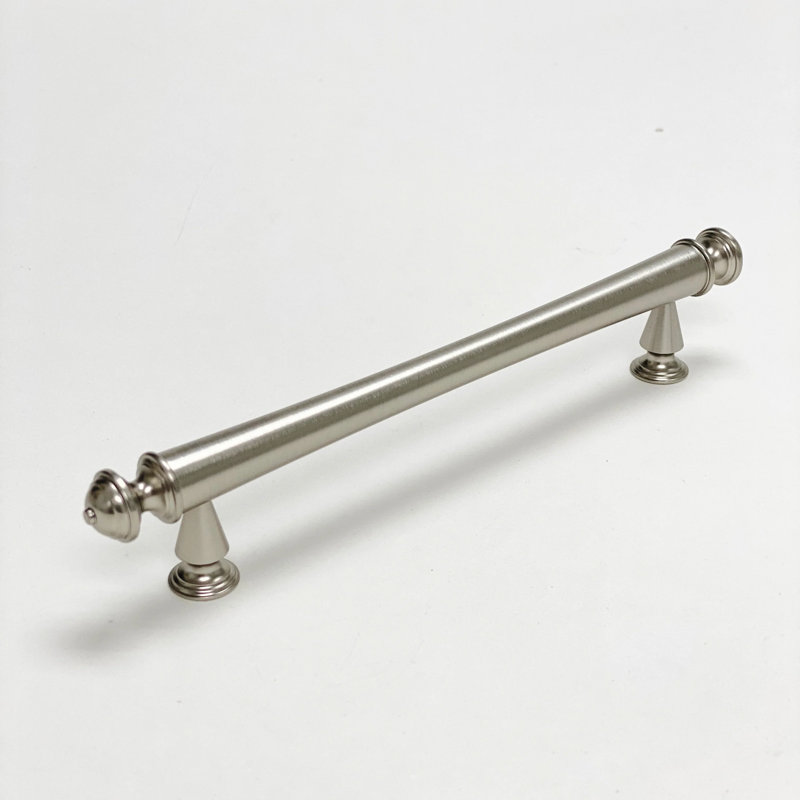7" Center to Center Bar Pull, Brushed Nickel, 7"