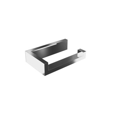 Fire Wall Mounted Toilet Paper Holder - Chrome, Brass Construction, Includes Installation Hardware