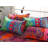 Bohemian Polyester Twill Floral Duvet Cover-279344005
