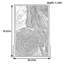 Paravent abstrait en bois-105491229