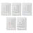  100% Turkish Cotton HYDEA Scallop 3PC Embellished Towel Set-1207743275-1207743273