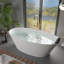 Baignoire autoportante 67 po x 33,5 po