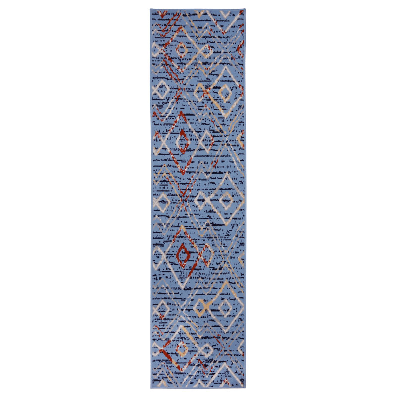 Mcnaughton Geometric Indoor Rug, Runner 2' x 8'