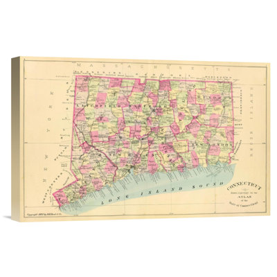 " State Of Connecticut, 1893 "