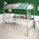 Furse Metal Loft Bed with Built-in-Desk by Isabelle & Max™