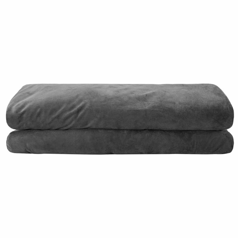 Throw Blanket, Anthracite, 138cm W x 200cm L