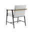 Chaise avec accoudoirs rembourrée Sorine-1790507198
