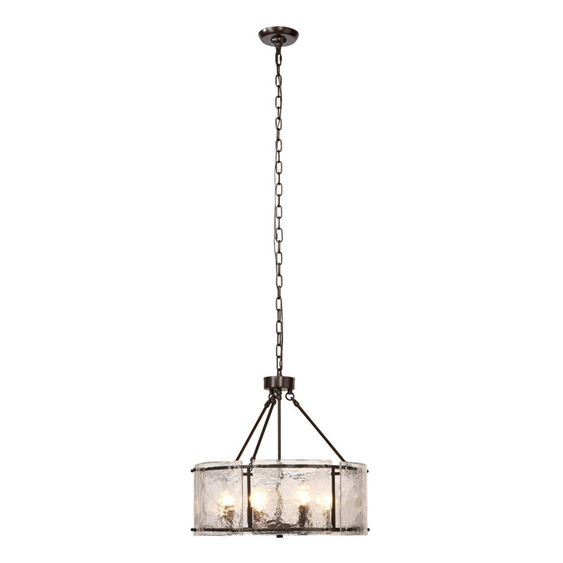 Lustre tambour à 6 lumières Glenn