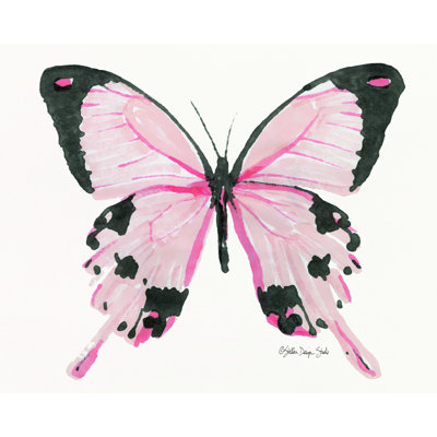 Papillon 1 - peinture sur toile tendue