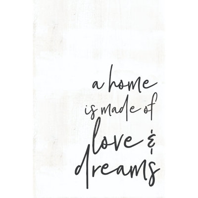 Love And Dreams - Wrapped Canvas Print