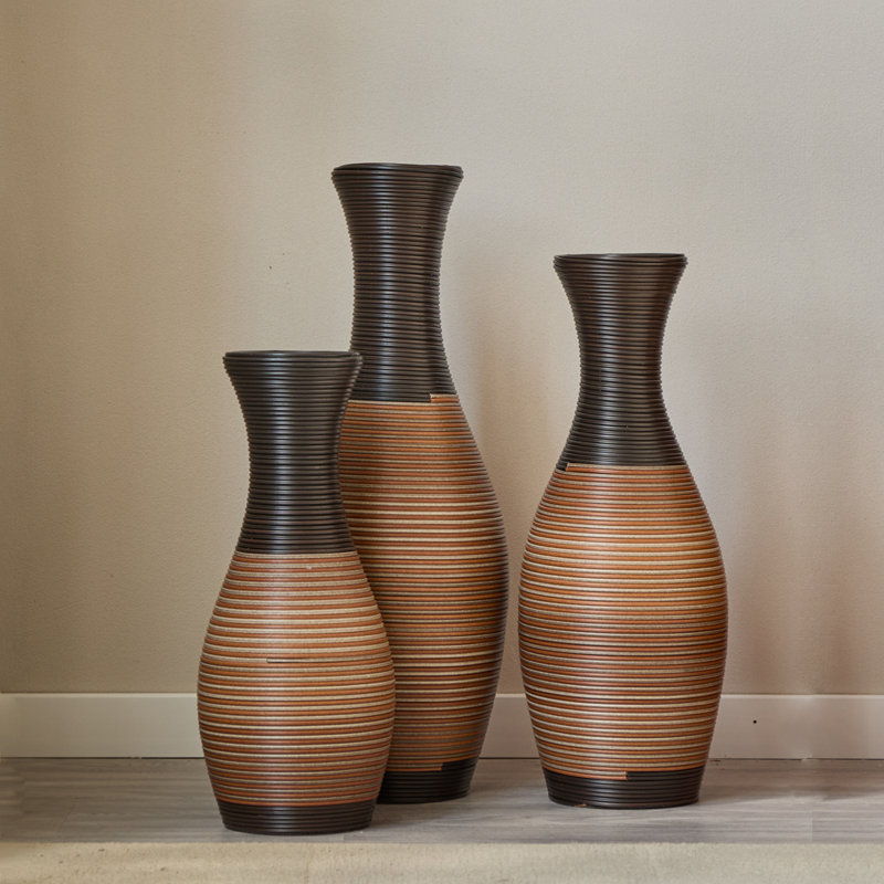 Vase en rotin Boho