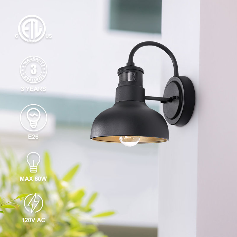 Adachi Wall Light, 10" H x 7" W x 9" D
