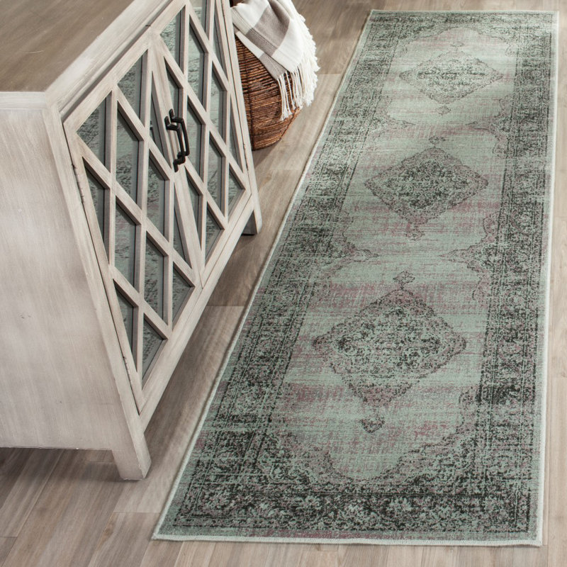 Vishnu Vintage Performance Oriental Rug, Runner 2'2" x 6'