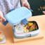 Boîte à lunch style japonais avec boucles à l'épreuve des fuites-56922663