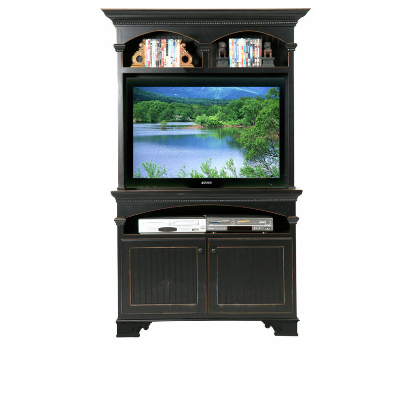 South Perth Unfinished Entertainment Center for TVs up to 49", Summer Sage, None