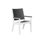 Chaise de salle à manger berlinoise à dessus noir avec base blanche Berlin Gardens