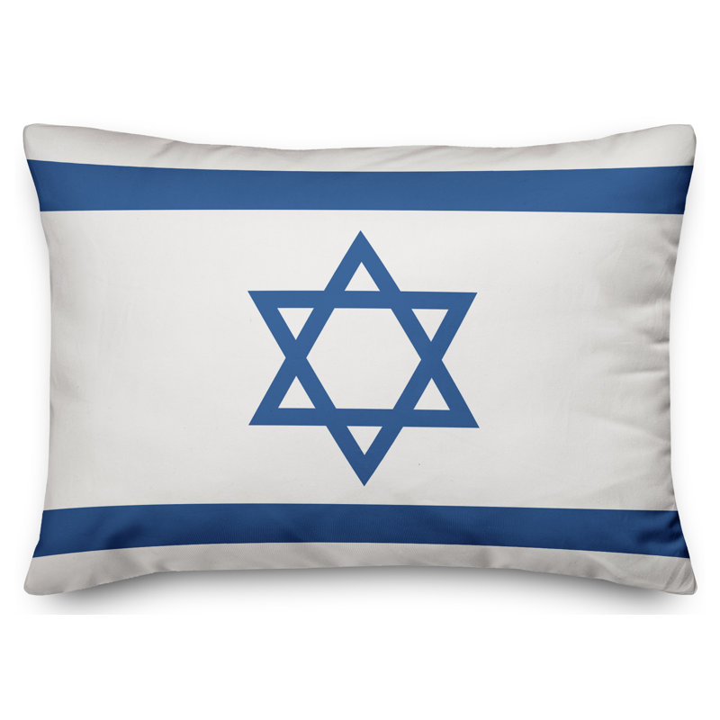  Coussin étoile de David, Polyester/ bourre en polyester