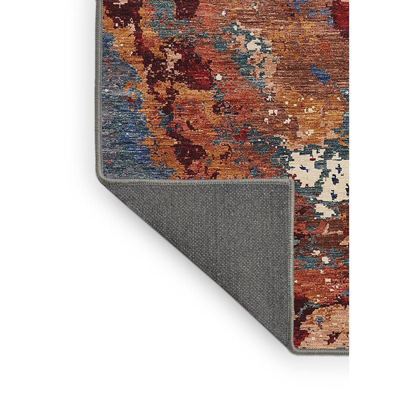 Abstract Indoor Rug, Rectangle 5' x 8'