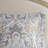 Elegant Cotton Bedding Sets, Oversized Grey Damask Comforter For Cal King