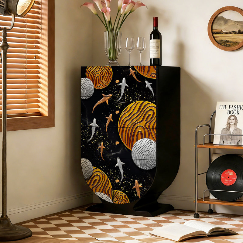 Commode décorative 4 tiroirs