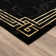 Monaco Series Abrstract Black/Gray/Ivory/Beige Area Rug
