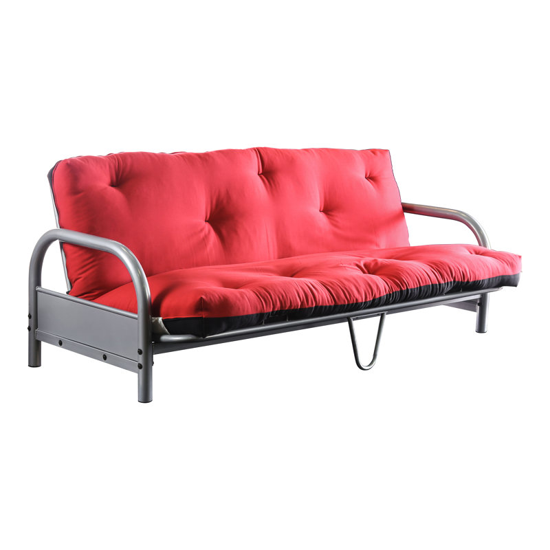 Matelas de futon en mousse à mémoire de forme 6 po Erdenheim, Rouge