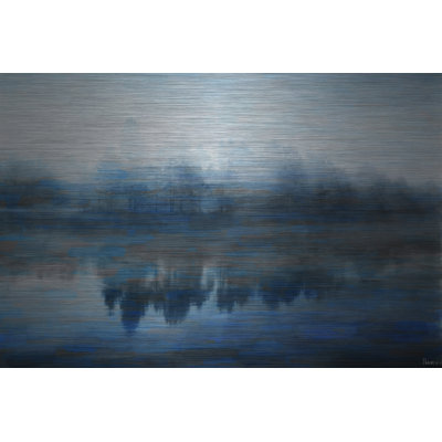 " Lake Marmont " Mixed Media Print