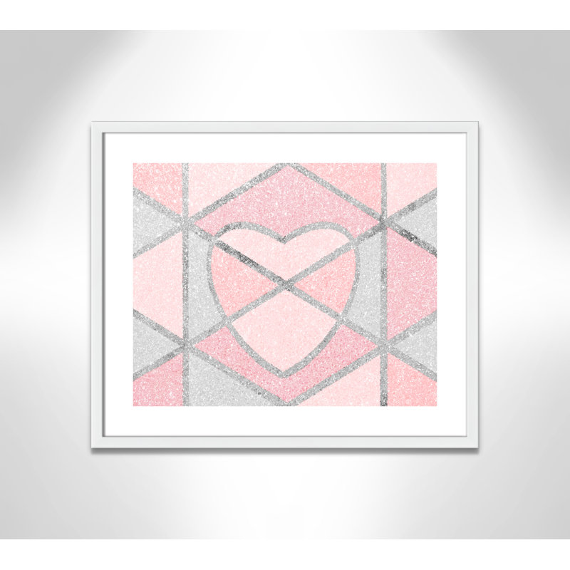 Décoration murale Se segmented Emotion 1, pour enfants, H 21,5 po x l 25,5 po x P 1,19 po, Encadré de boîte blanc