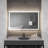 ANZZI 30-in. x 48-in. Frameless Wall Mounted LED Front/Back Light Bathroom Mirror with Defogger