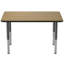 Table d'activité rectangulaire à hauteur réglable en forme de T-116540081-99018375-99069326