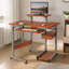 Bureau d'ordinateur complet, fini bois
