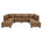 Faux Leather Modular Sectional