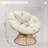Maysen Swivel Wicker Outdoor Lounge Chair-1476520816