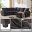 Ensemble de canapé modulaire en U 110 * 84 po, canapé modulaire en chenille 7 places-1821496305