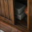 Armoire de rangement avec 2 portes coulissantes