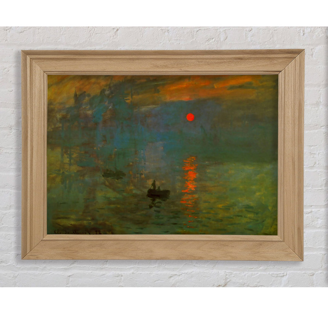 Sonnenaufgang von Monet - Druck