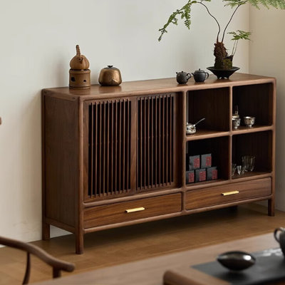 Retro simple and light luxury sideboard