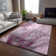 Premium Machine Washable Cerrito AMF505 Pink Rug