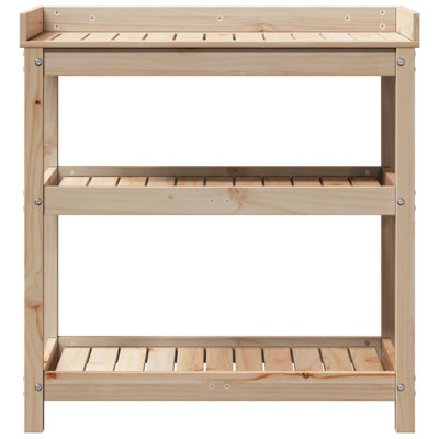 Wood Potting Bench